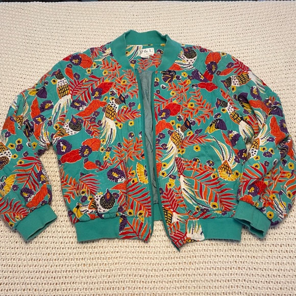 Vintage Quilted Bird Jacket - Picture 1 of 4